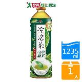 光泉冷泡茶-冷萃綠茶(無糖)1235ml【愛買】