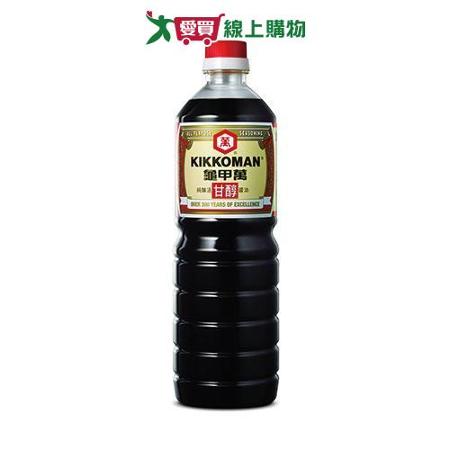 統一龜甲萬甘醇醬油1000ml