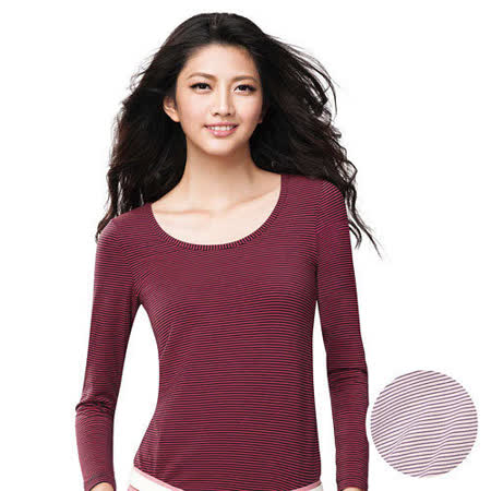 【華歌爾】
中空纖維保暖衣U領款