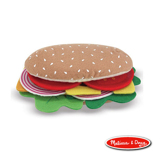 美國瑪莉莎 Melissa & Doug 毛氈玩食趣 - 三明治組