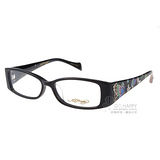 『金橘眼鏡』ED HARDY眼鏡 蝶舞#純黑EHOA021 BLACK