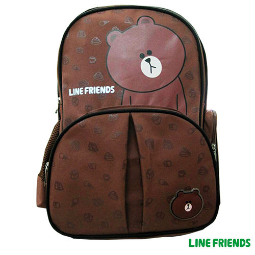 【LINE FRIENDS】護脊書背包(A款_無辜熊大)