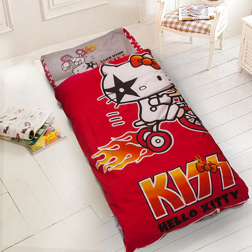 【HELLO KITTY】鐵馬行台灣精製兒童睡袋