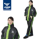 【JUMP】雅仕二代套裝休閒風雨衣(綠/紅/藍 M-4XL)