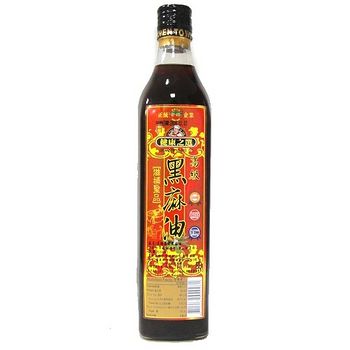 正統 高級黑麻油500ml