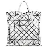 ISSEY MIYAKE 三宅一生BAOBAO幾何方格8x8手提包(白)