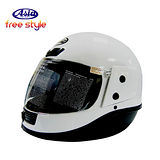 「ASIA A801」 FreeStyle 全罩式安全帽 白