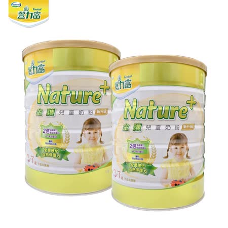 豐力富 Nature+ 3-7歲兒童奶粉1500g x2罐