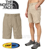 【The North Face男 快乾短褲/瀝灰】壓扣褲頭/瀝灰/快乾/排汗/短褲/CFT2★滿額送