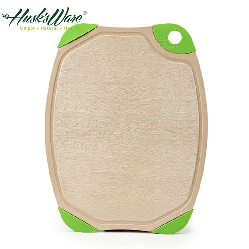 【Husk’s ware】第二代美國Husk’s ware稻殼天然無毒環保抗菌雙面砧板(中)