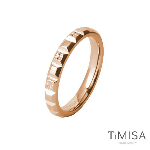 【TiMISA】濃情巧克力(雙色可選)  純鈦戒指