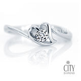 City Diamond『心吻』13分鑽戒 11號