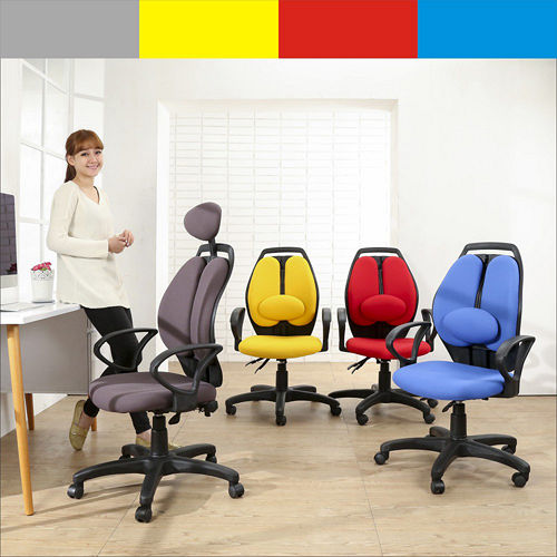 《BuyJM》邦尼防潑水可變式頭枕辦公椅(4色)