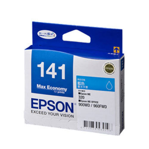 【EPSON】T141250 141 原廠藍色墨水匣