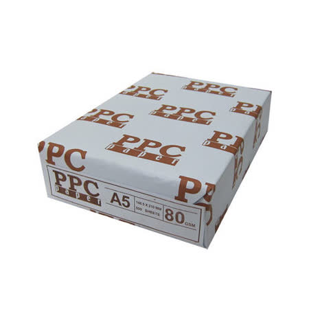 PPC 80P A5
影印紙1箱10包