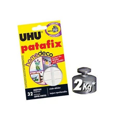 【UHU】UHU-057 萬用粘土/隨意貼黏土/免釘粘土 (55gm/1片入)