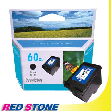 RED STONE for HP CC641WA環保墨水匣(黑色)NO.60XL