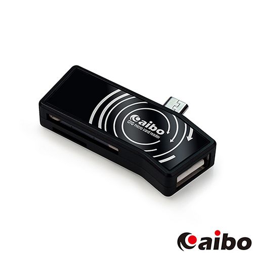 aibo OTG773 Micro USB OTG讀卡機 (USB A母+SD/TF讀卡)