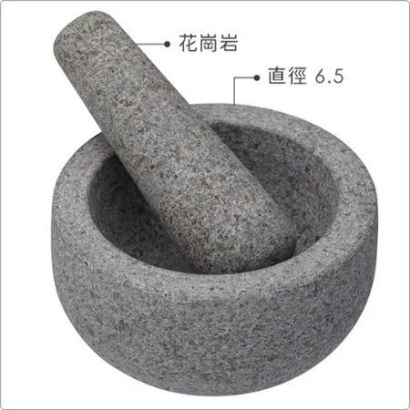MasterClass》花崗岩香料磨搗組| 研磨缽磨藥機搗泥器杵臼搗缽- friDay購物