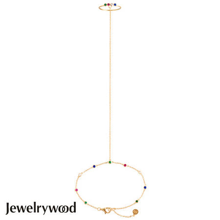 Jewelrywood
波西米亞彩虹鋯石手鍊戒指