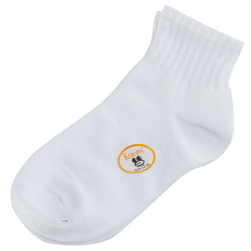 【KEROPPA】可諾帕1/2運動短襪*6雙(男女適用)C962-白色