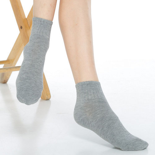 【KEROPPA】可諾帕1/2運動短襪*6雙(男女適用)C962-灰色