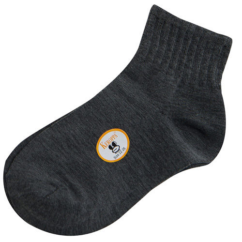 【KEROPPA】可諾帕1/2運動短襪*6雙(男女適用)C962-深灰