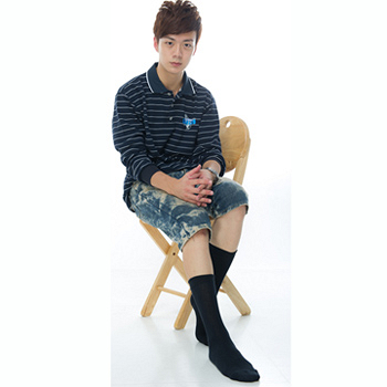 【KEROPPA】萊卡高筒休閒紳士襪*2雙C90002-丈青