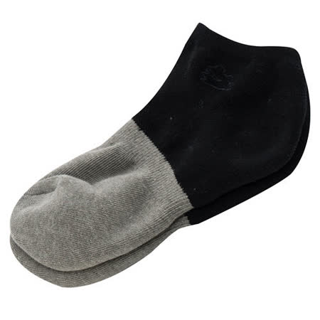 【KEROPPA】可諾帕竹碳氣墊女短襪x3雙C90016-黑