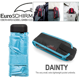 【德國 EuroSCHIRM】DAINTY 抗UV輕便口袋傘/玻璃纖維 折疊傘/輕巧迷你 晴雨 防曬傘(冰藍 1028-OIB)