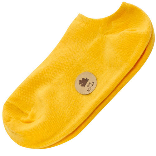 【KEROPPA】可諾帕網狀造型船襪(學生專用)x4雙C97001金黃