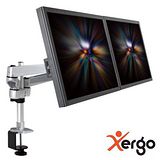 【Xergo】雙延伸臂雙螢幕夾桌支撐架-EM43116