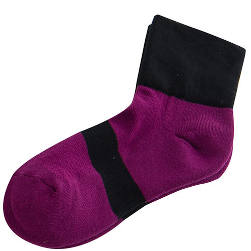 【KEROPPA】可諾帕無痕足弓運動機能女襪x2雙C98008紫紅