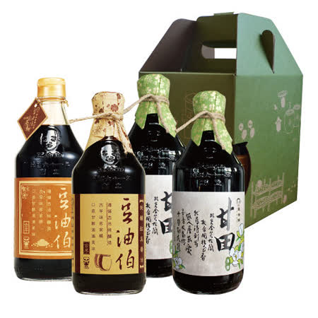 豆油伯醬油任選禮盒組