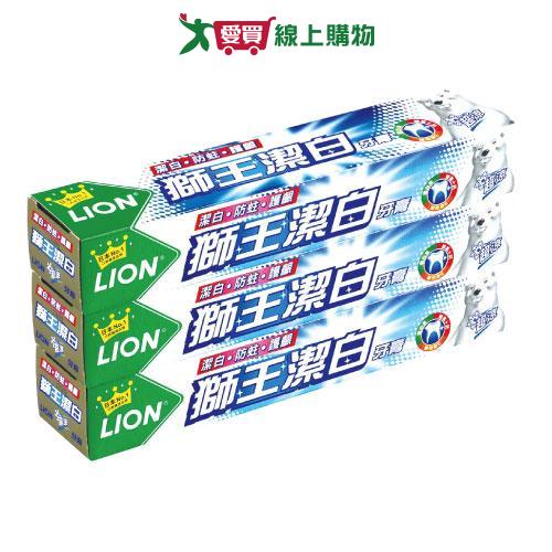 獅王潔白牙膏-超涼200g X3入