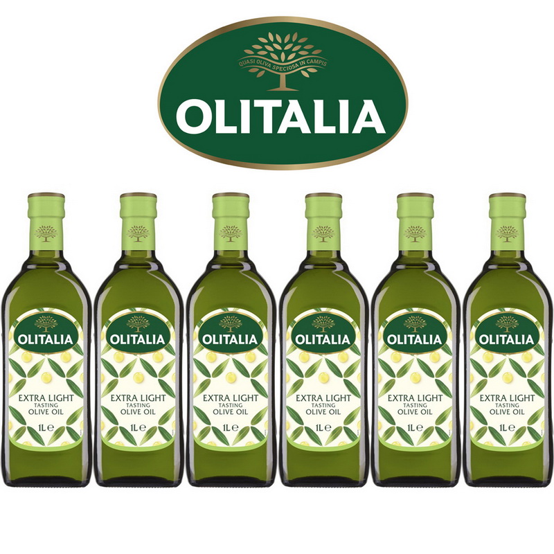 Olitalia奧利塔超值精緻橄欖油禮盒組(1000mlx6瓶)