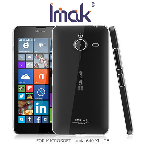 IMAK MICROSOFT Lumia 640 XL LTE 羽翼II水晶殼