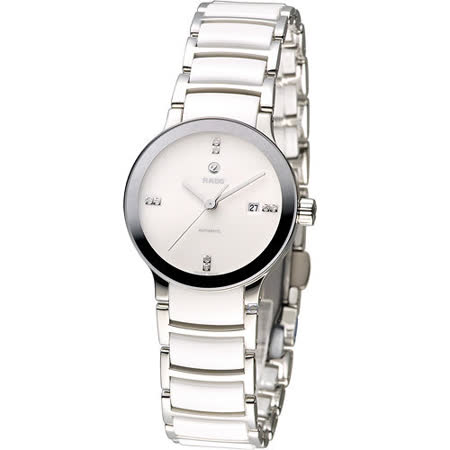 【雷達 RADO】Centrix 真鑽女用機械腕錶(R30027712)