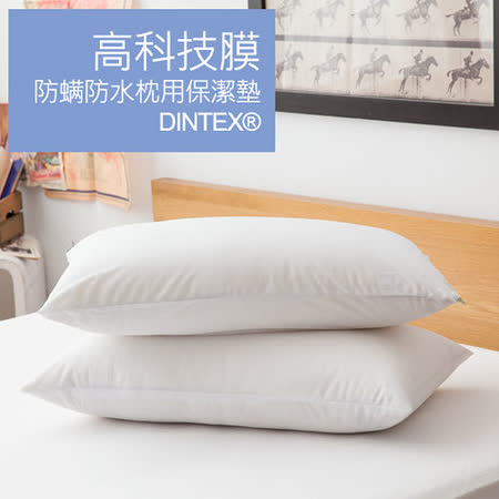 LAMINA 高科技膜防蹣防枕用保潔墊-2入(白)