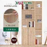 HOPMA 都會二門六格書櫃 臺灣製造 層櫃 收納櫃 儲藏櫃 書櫃 置物櫃 玄關櫃 門櫃 書架 G-2D175