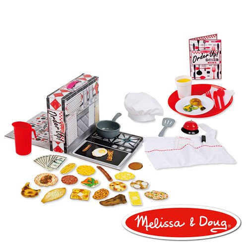 美國瑪莉莎 Melissa & Doug 餐廳遊戲組 - 上菜囉!