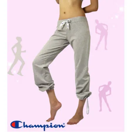 Champion長褲【F4灰色】˙版型超優˙褲腳有束繩