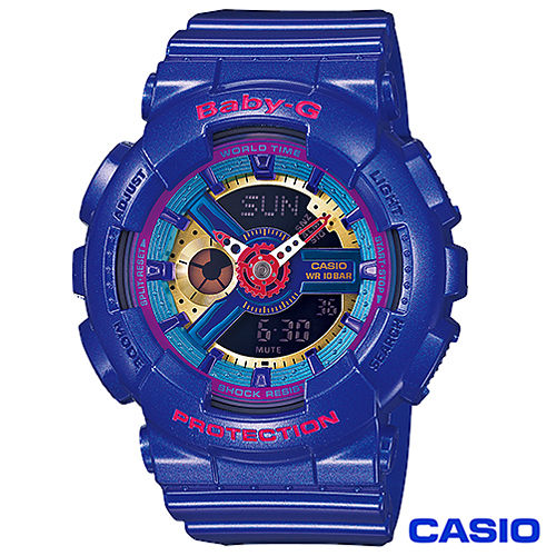 CASIO BABY-G
多層次搶眼運動雙顯錶