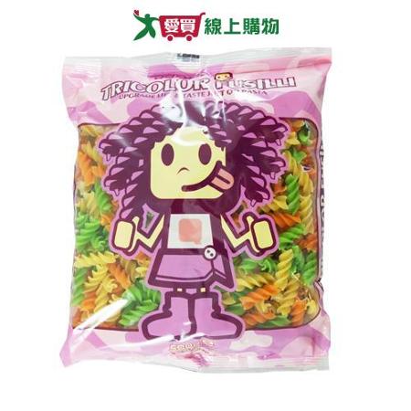 QQ義大利麵三色螺絲500g【愛買】