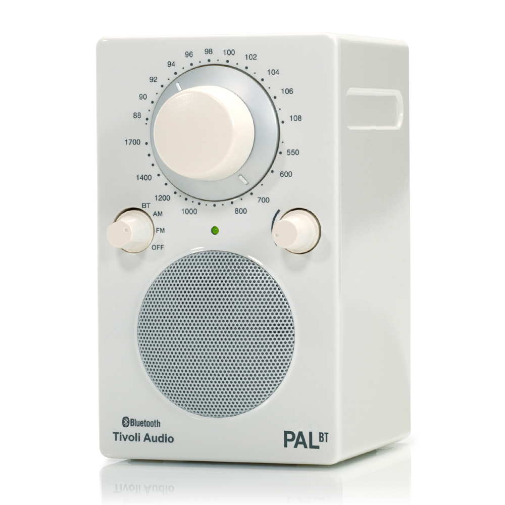 Tivoli Audio PAL BT AM/FM 收音機藍牙喇叭-白色
