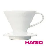 日本【HARIO】V60白色01磁石濾杯1~2杯 / VDC-01W