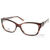Calvin Klein 光學眼鏡 CK5745 275 (咖啡棕) 高貴迷人時尚小貓眼款 平光鏡框 # 金橘眼鏡