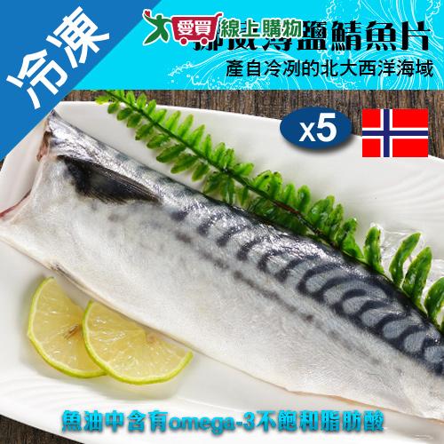 挪威鹽漬鯖魚片
140G/片X5