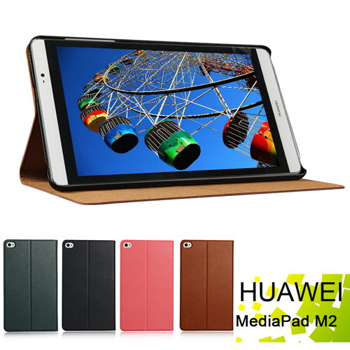 HUAWEI 華為 MediaPad M2 8.0 平板電腦專用直接斜立式牛皮皮套 保護套