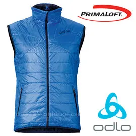 【瑞士 ODLO】男 新款 primaloft 保暖防風防潑水保暖背心(雙面穿)防風化纖背心.科技羽絨/超輕量透氣排汗_鈷藍/海軍藍 525212